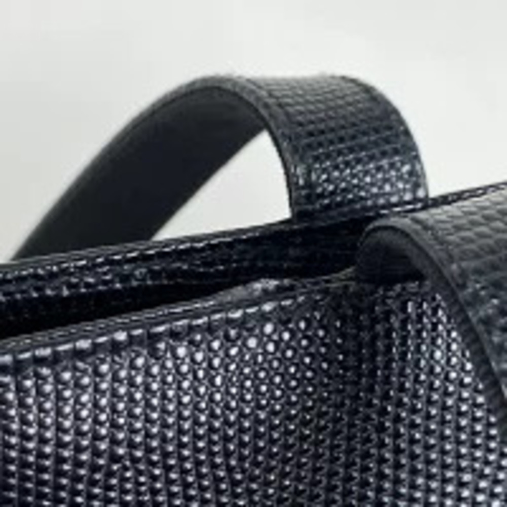 Salvatore Ferragamo Tote Vara Shoulder Black Bag Leather - Picture 4 of 6